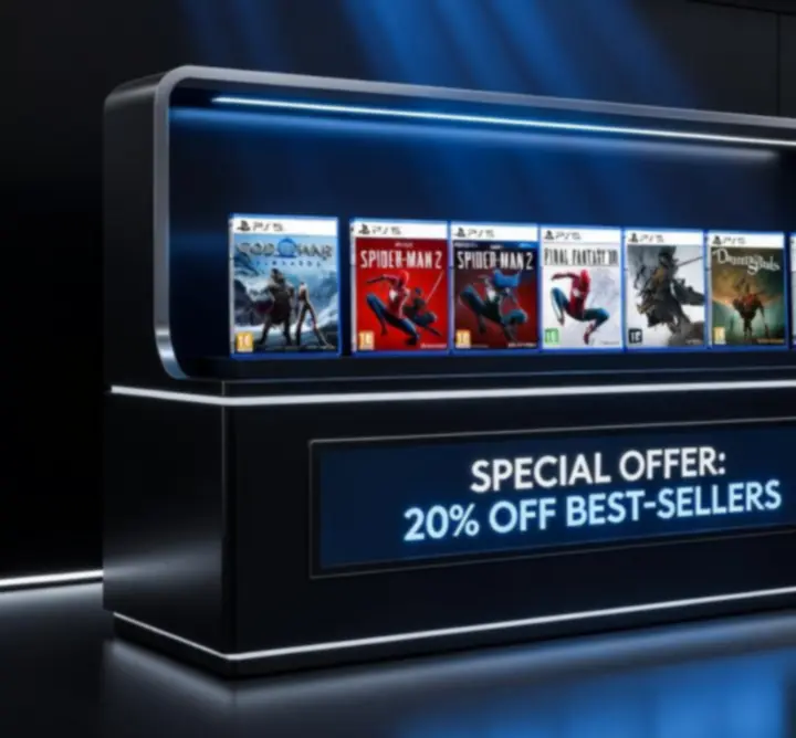 Sélection de jeux PS5 en promotion sur Francai Space