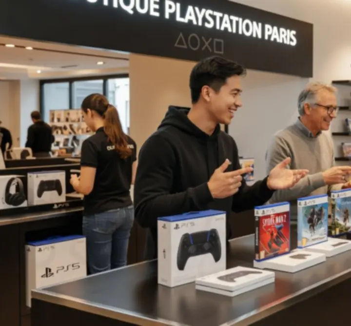 Joueurs PS5 satisfaits partageant leurs avis sur Francai Space
